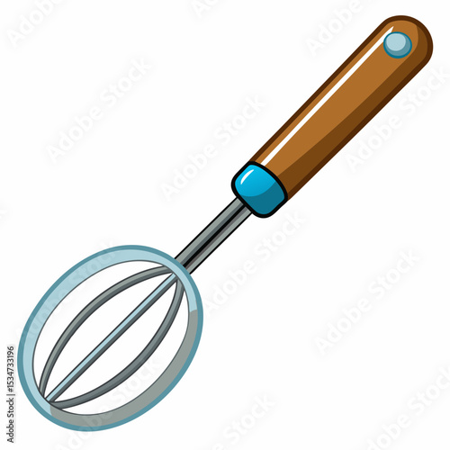 potato masher colorful vector illustration, isolated on white background
