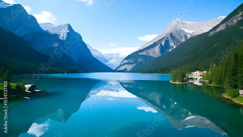lake louise banff national park canada