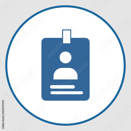 ID card icons, smart arts for ux ui, new modern, editable icon for project, vector illustration file, popular icon isolated.