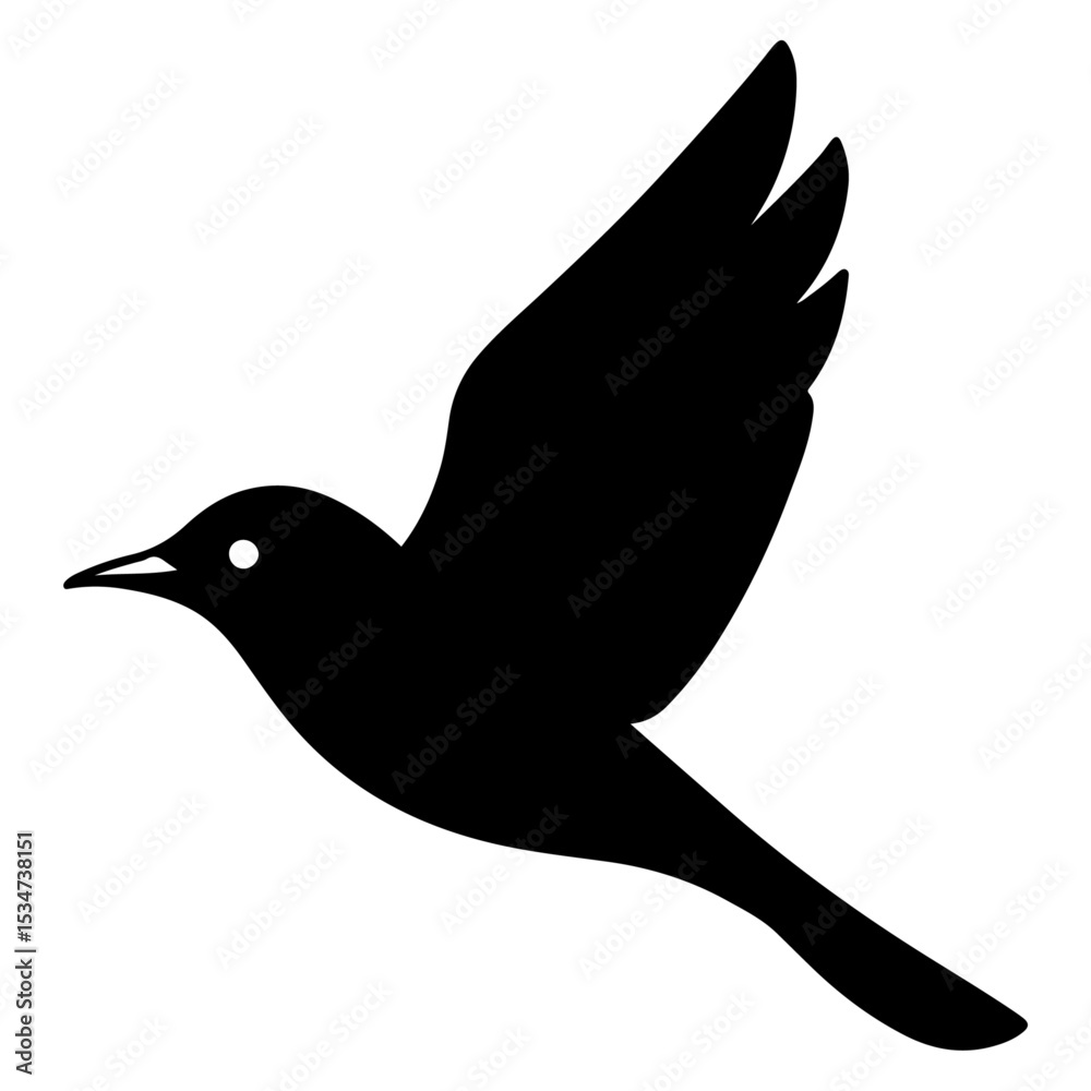 Obraz premium bird silhouette vector