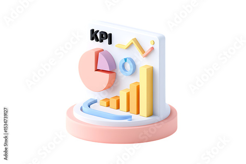 Visualizing Key Performance Indicators Charts, Graphs, and Data Analysis for Business Success, KPI Dashboard, Metrics, and Growth Strategies