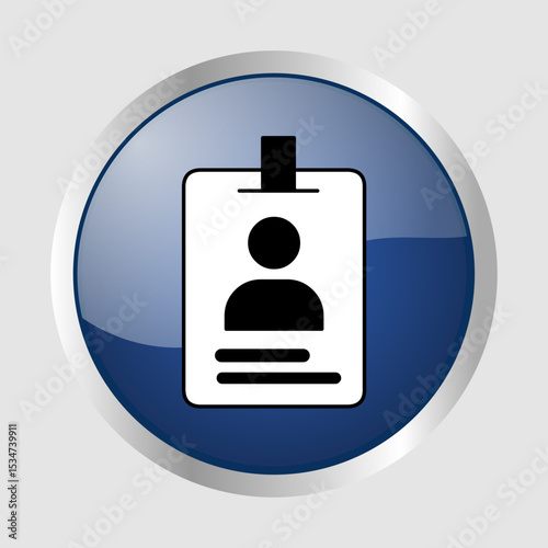 ID card icons, smart arts for ux ui, new modern, editable icon for project, vector illustration file, popular icon isolated.
