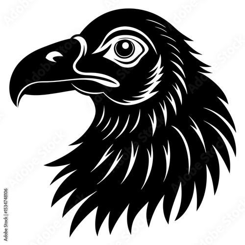 eagle head vector illustration