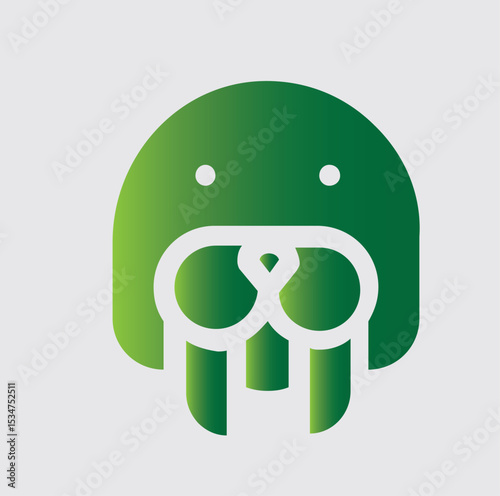 walrus icons and logos about nature and its surroundings