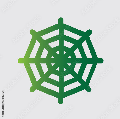 SPIDER WEB icons and logos about nature and its surroundings