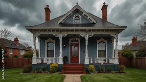 Cloudy Day at Old Mansion