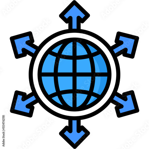 Network Expansion Icon
