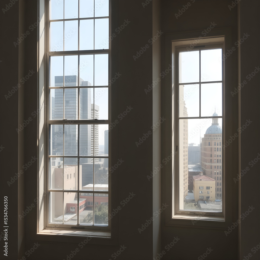 Fototapeta premium window in the window
