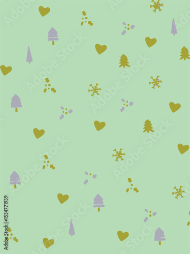 Christmas backgrounds, seamless pattern. Vector illustration.
