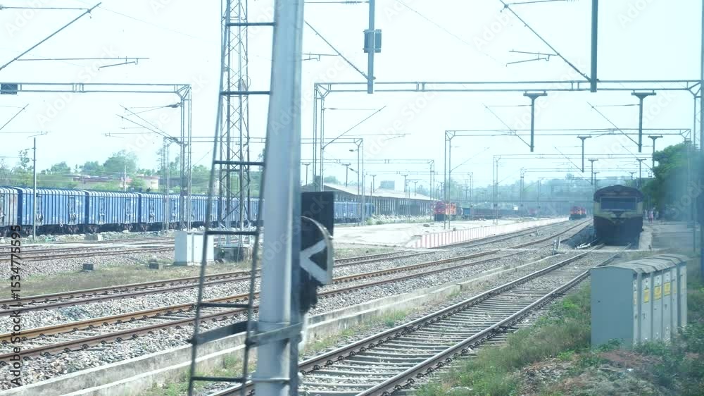 Beautiful Indian Railway Journey in Katra to Jammu Rail Section