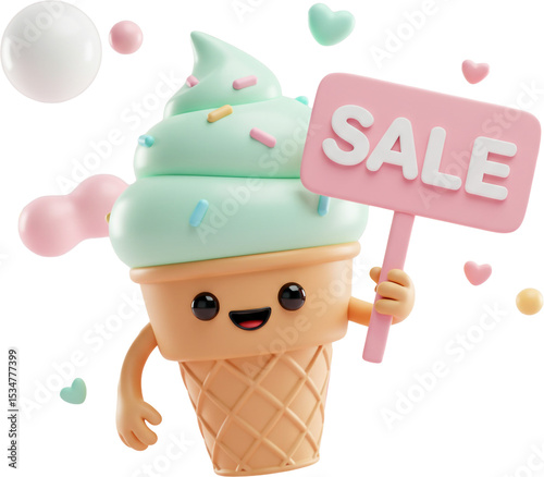 Delicious Ice Cream Cones and Desserts Now on Sale Offer