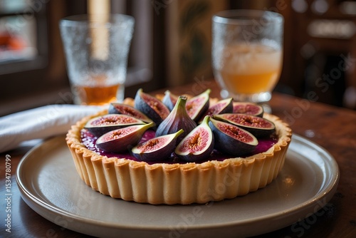 Tarte aux figues – Algerian Food Treasure: Discover the Rich, Fruity Taste of This Handmade Fig Tart That Highlights the Best of Algeria’s Seasonal Ingredients and Dessert Heritage