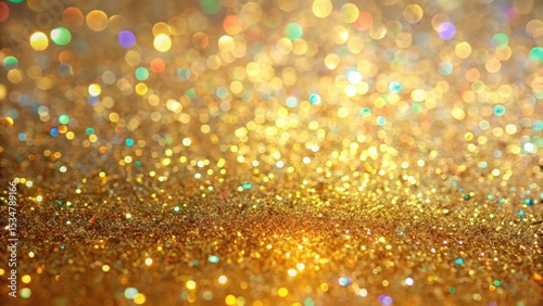 Luxurious gold foil background with holographic glitter effects, holographic, decadence,  holographic, decadence