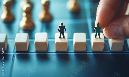 Nominating a candidate for promotion. Select and designate an employee. Career advancement and social growth. Hiring by competition among candidates. Improvements and privileges. Get a raise

