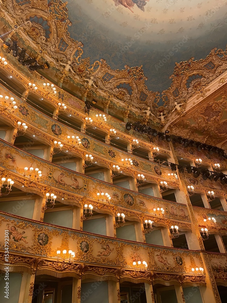 Obraz premium Venise opéra la Fenice