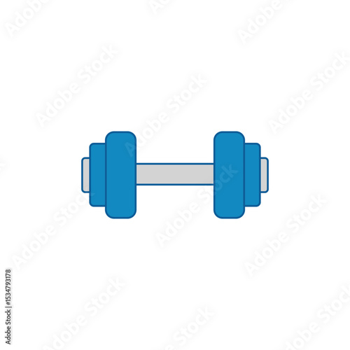 Weightlifting Dumbbell Exercise