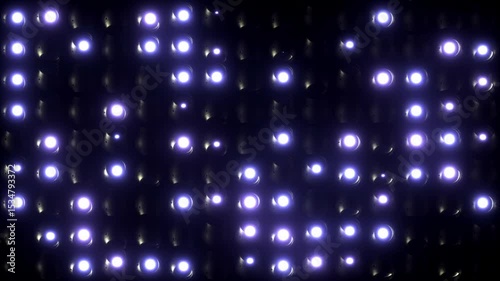 Lights Flashing Wall Showtec VJ Stage Floodlight 4K Blinder Blinking Lights Flash Club Flashlights Disco Lights Matrix Beam Lights Bulb Halogen Headlamp Lamp Nightclub Turn Off On Loop