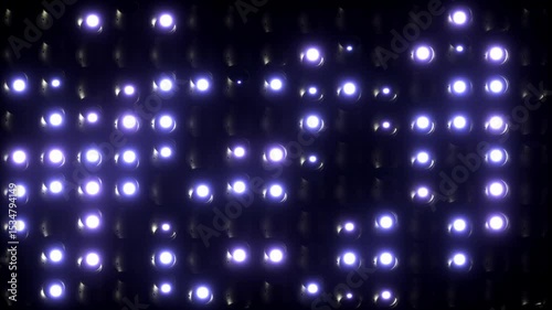 Lights Flashing Wall Showtec VJ Stage Floodlight 4K Blinder Blinking Lights Flash Club Flashlights Disco Lights Matrix Beam Lights Bulb Halogen Headlamp Lamp Nightclub Turn Off On Loop