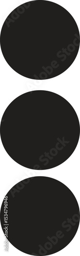 3 elips icon vector eps 10