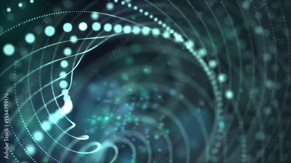 White line connections on a black screen. Subtle minimalist Plexus animation in 4k. Stock geometric video with wireframe construction.