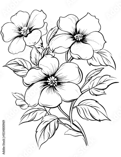 Black and white color pages
