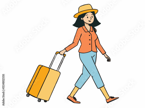 man with luggage