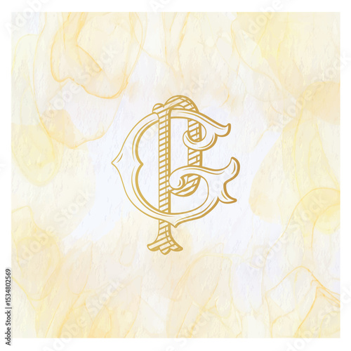 GP, PG, logo GP, Letter GP,  Monogram GP, Wedding Monogram, Wedding Logo, Logo Design , Monogram Vintage