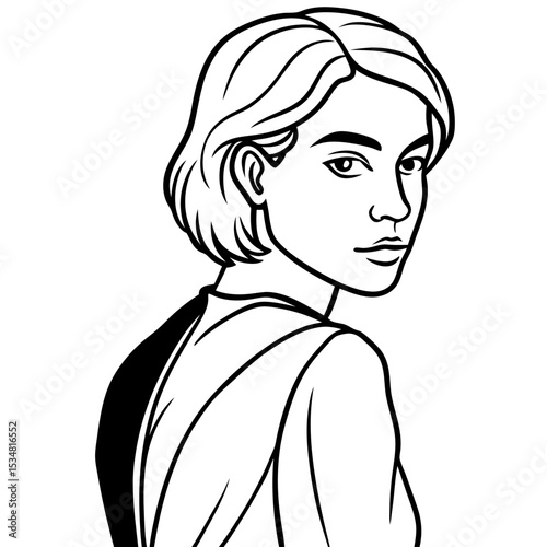model-turning-head-back-over-shoulder