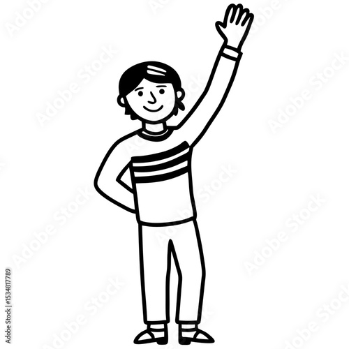 one-hand-up--one-down