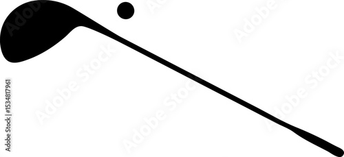  Golf Club Hitting Ball