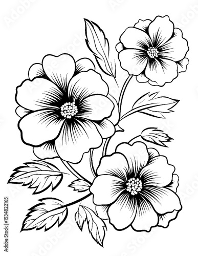 Black and white color pages for kids