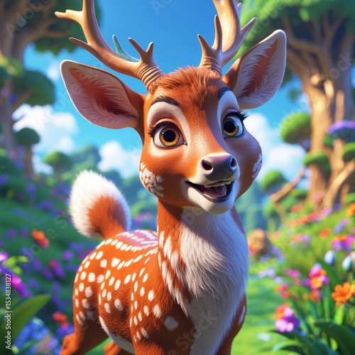 deer in the forest