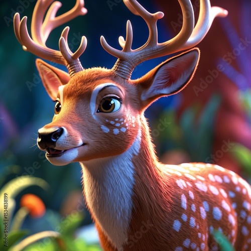 deer in the forest