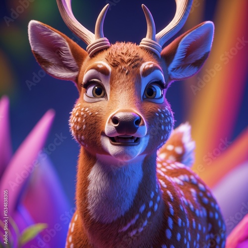 head of deer