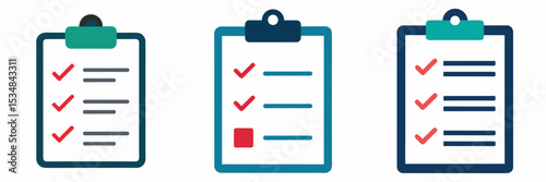 checklist clipart icon design