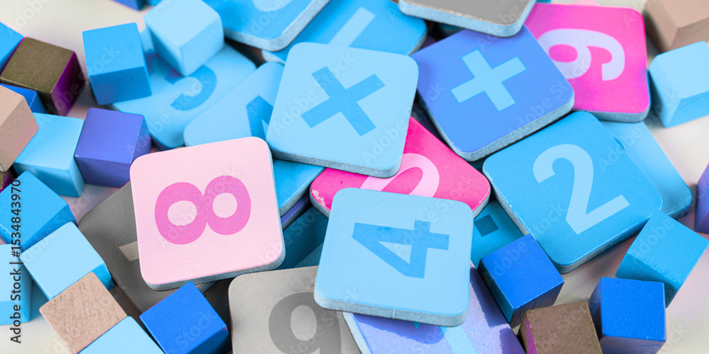 Naklejka premium math terms