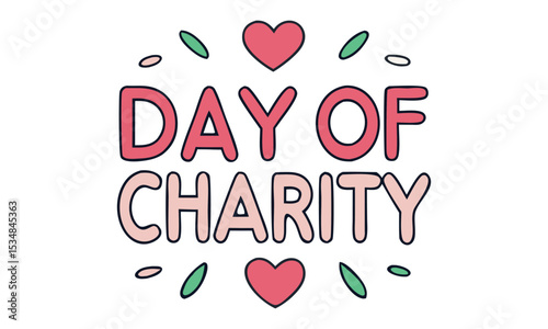 International Day of Charity. Vector Illustration for International Day of Charity on September 5th with a Donation Package.