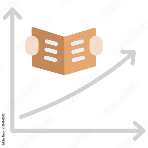 Learning Curve Icon