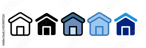 Home Icon Element For Design