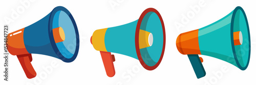 megaphone clipart icon design