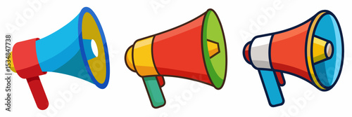 megaphone clipart icon design