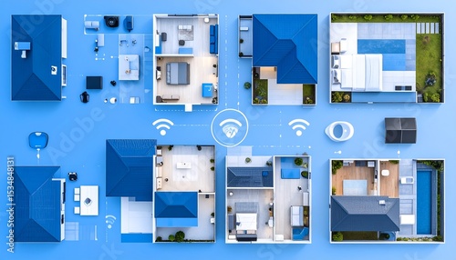 Smart Home Technology  A Connected and Efficient Living Experience -  Floor Plans and Designs
