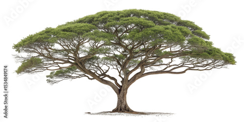 tree isolated on white background, AI Generative