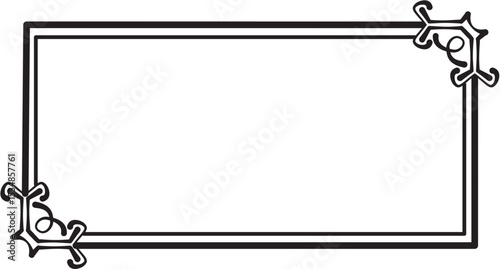 border frame Line