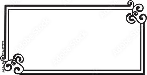 border frame Line