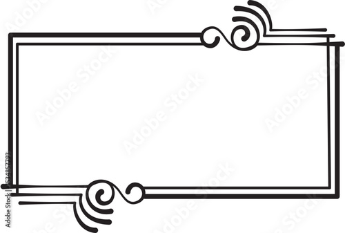 border frame Line