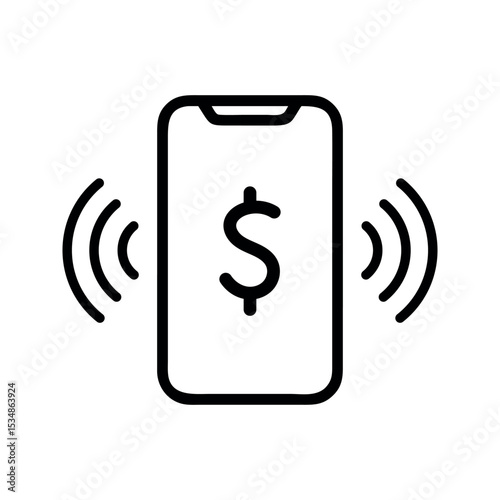 Mobile phone wireless money transfer payment
