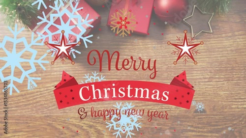 Merry Christmas, Christmas, Happy Christmas, merry bright 4k video