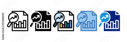 Analytics Icon Element For Design