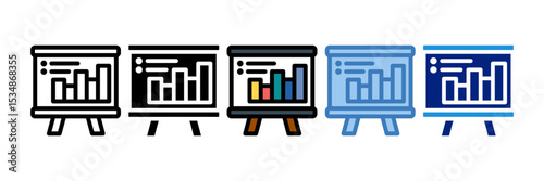 Presentation Icon Element For Design